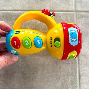 VTech Spin & Learn Color Flashlight- Excellent Condition